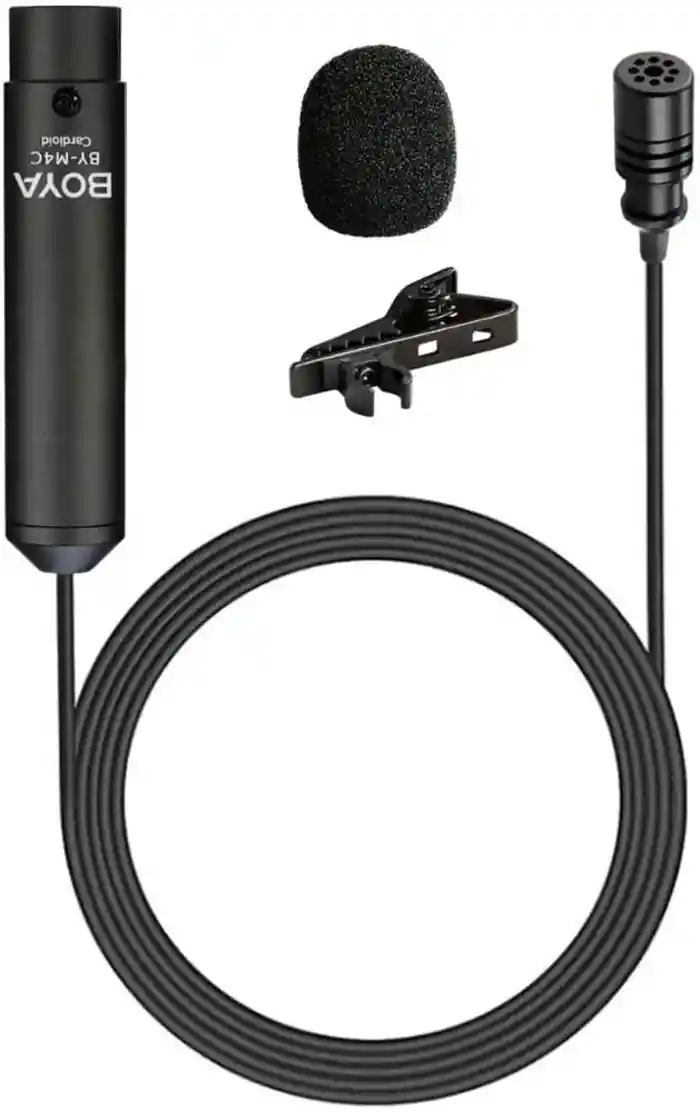 Boya BY-M4C Cardioid Lavalier Microphone